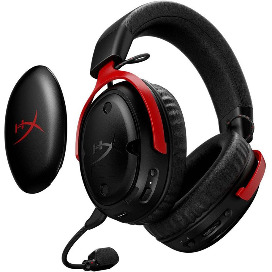 HyperX Cloud III S Wireless Black/Red (A59Z0AA)
