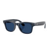 Ray-Ban Meta Wayfarer Gen2 Large Shiny Cosmic Blue Frame/Clear to Sapphire Transit.Lens RW4012 6628MF 53-22
