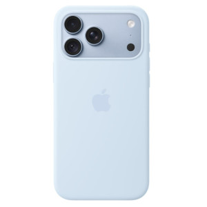 Apple iPhone 18 Pro Max Silicone Case with MagSafe - Crisp Blue (MK934) (EU)