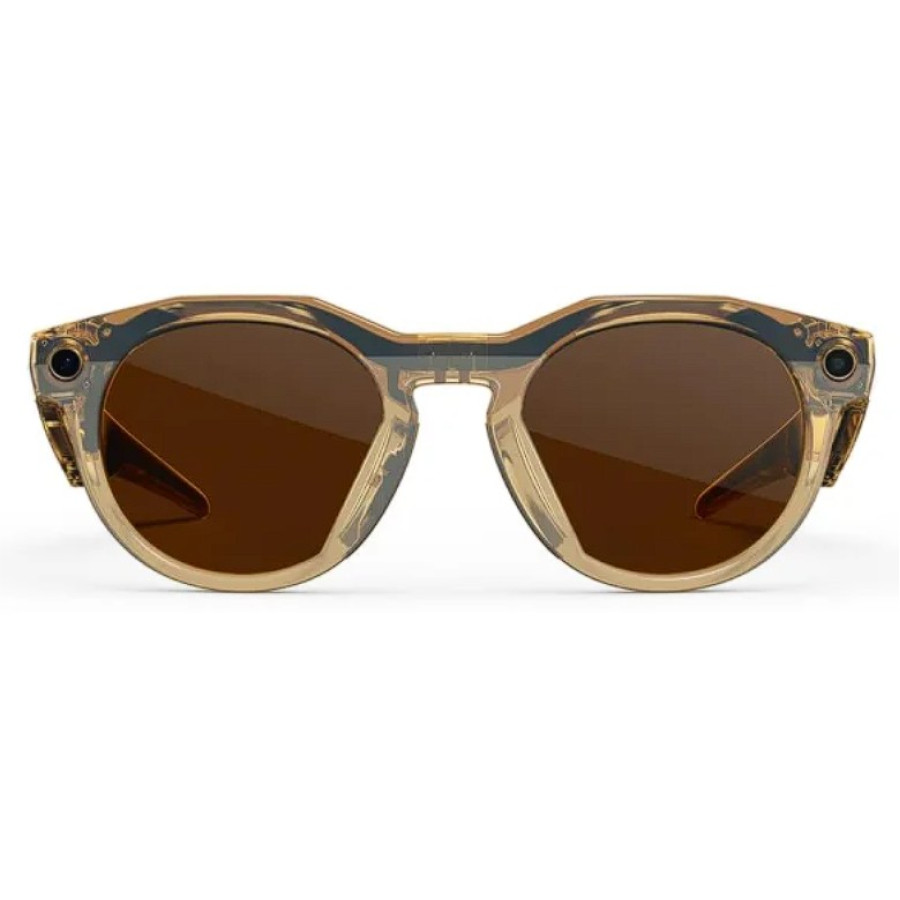 Oakley Meta HSTN - Light Curry Frame / Clear to Brown Transitions Lenses (OW8002-0851)