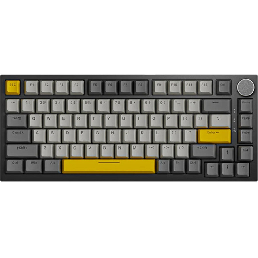 Ajazz AK820-Moon Switch-Gray White Yellow-RGB-DIY