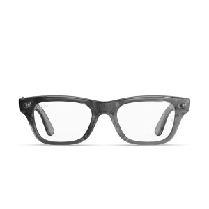 Ray-Ban Meta Blayzer Optics Gen2 Standard - Matte Transparent Ice Grey / Clear (RW7001 8529 50-19)