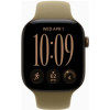 Apple Watch Series 12 GPS 46mm Dark Bronze Aluminum Case with Olive Sport Band M/L (MJEU4)
