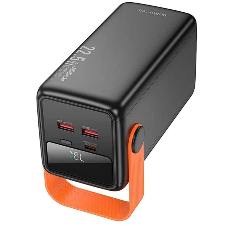 Borofone BJ66B 60000mAh 22.5W Black