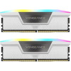 Corsair 32 GB (2x16GB) DDR5 6000 MHz Vengeance RGB White (CMH32GX5M2B6000C30W)
