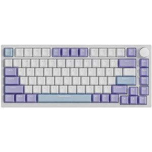 Ajazz AK820-Sea Salt Switch-Blue White Purple-RGB-DIY