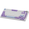 Ajazz AK820-Sea Salt Switch-Blue White Purple-RGB-DIY