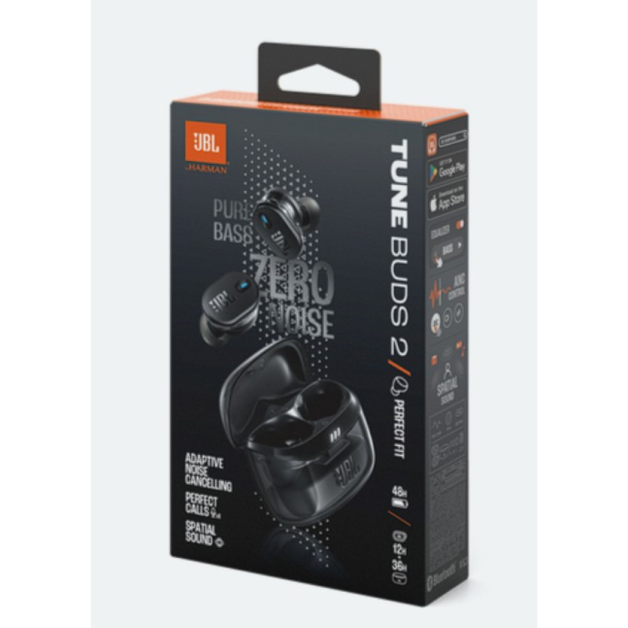 JBL Tune Buds 2 (Ghost Edition) Black