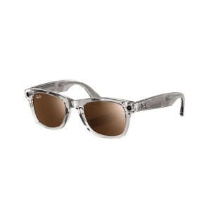 Ray-Ban Meta Wayfarer Gen 2 Lim.Ed. Stand.Matte Transparent Frame/Brown Mirror Gold (RW4012 6770P 50-22)