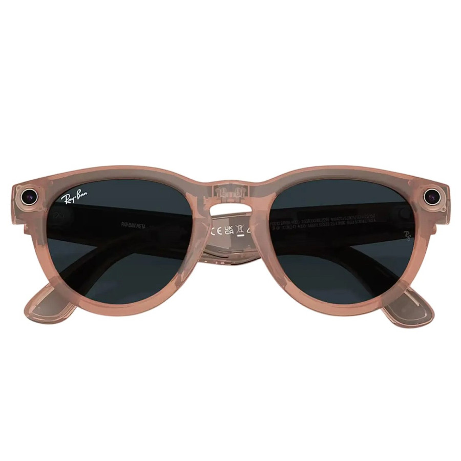 Ray-Ban Meta Headliner Gen2 Standard Matte Transp.Peach Frame/Clear to Grey Transit.Lens RW4013 68901Z 50-23