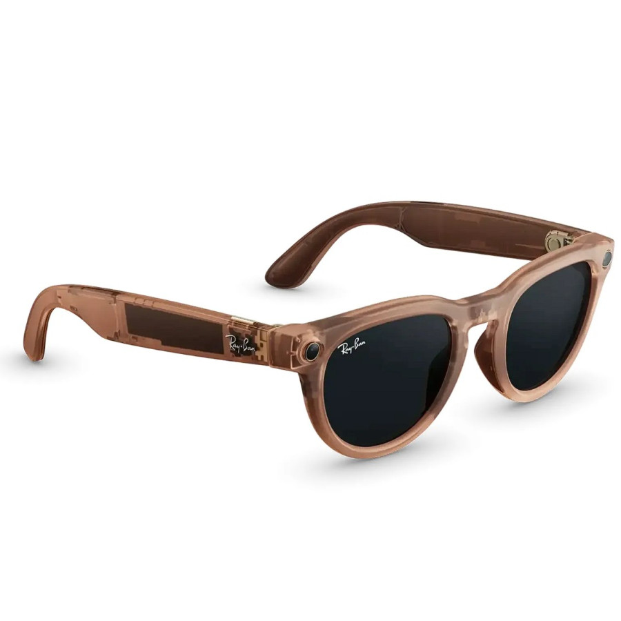 Ray-Ban Meta Headliner Gen2 Standard Matte Transp.Peach Frame/Clear to Grey Transit.Lens RW4013 68901Z 50-23