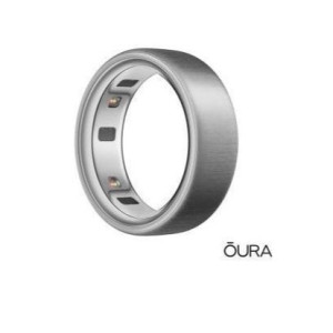 Oura Ring 4 Brushed Silver Size 6 (JZ90-54220-06)