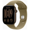 Apple Watch Series 12 GPS 46mm Dark Bronze Aluminum Case with Olive Sport Band S/M (MJEQ4)
