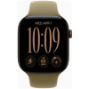 Apple Watch Series 12 GPS 46mm Dark Bronze Aluminum Case with Olive Sport Band S/M (MJEQ4)