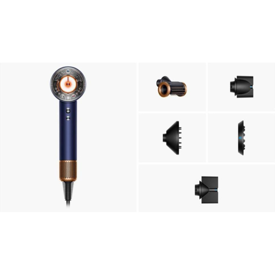 Dyson Supersonic Nural Straight+Wavy Prussian Blue/Rich Copper (122612-01) (Global Version)