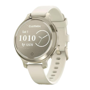 Garmin Lily 2 Active Lunar Gold with Bone Silicone Band (010-02891-00/50)