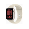 Apple Watch SE 3 GPS 40mm Starlight Aluminium Case with Sand Sport Band S/M (MJKR4)
