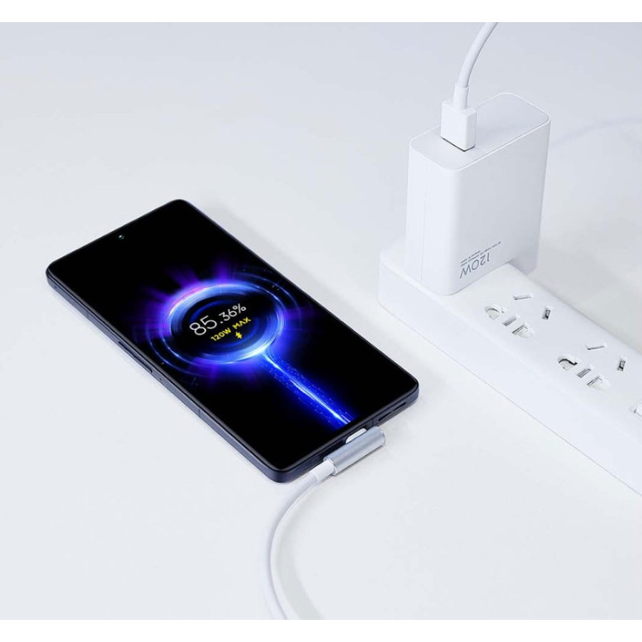 Xiaomi 6A L-Type Type-C Fast Charging Data Cable 1.5m White