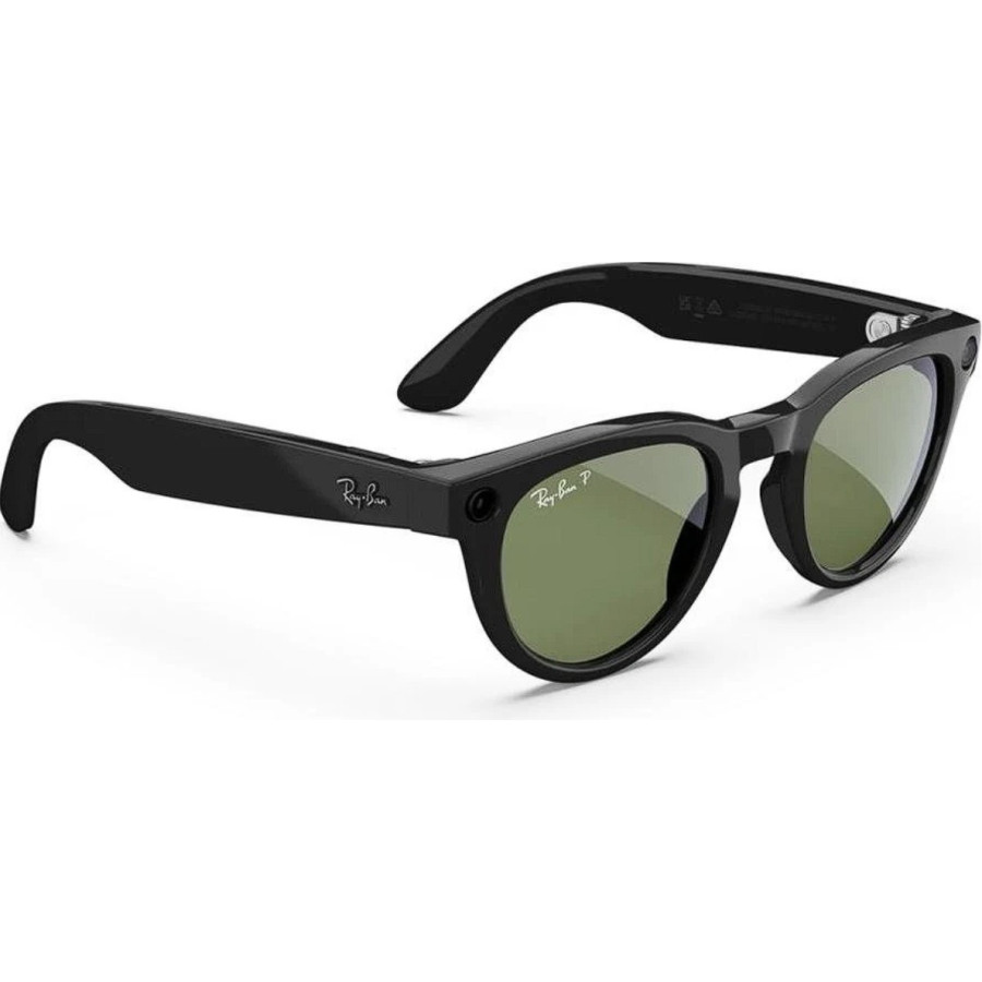 Ray-Ban Meta Headliner Gen 2 Standard Shiny Black Frame / G-15 Green Lenses (RW4013 601/71 50-23)