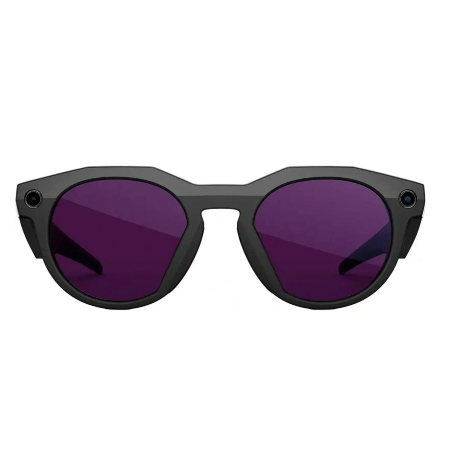 Oakley Meta HSTN Black Lens color Clear to Amethyst Transitions (OW8002-0251)