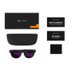 Oakley Meta HSTN Black Lens color Clear to Amethyst Transitions (OW8002-0251)