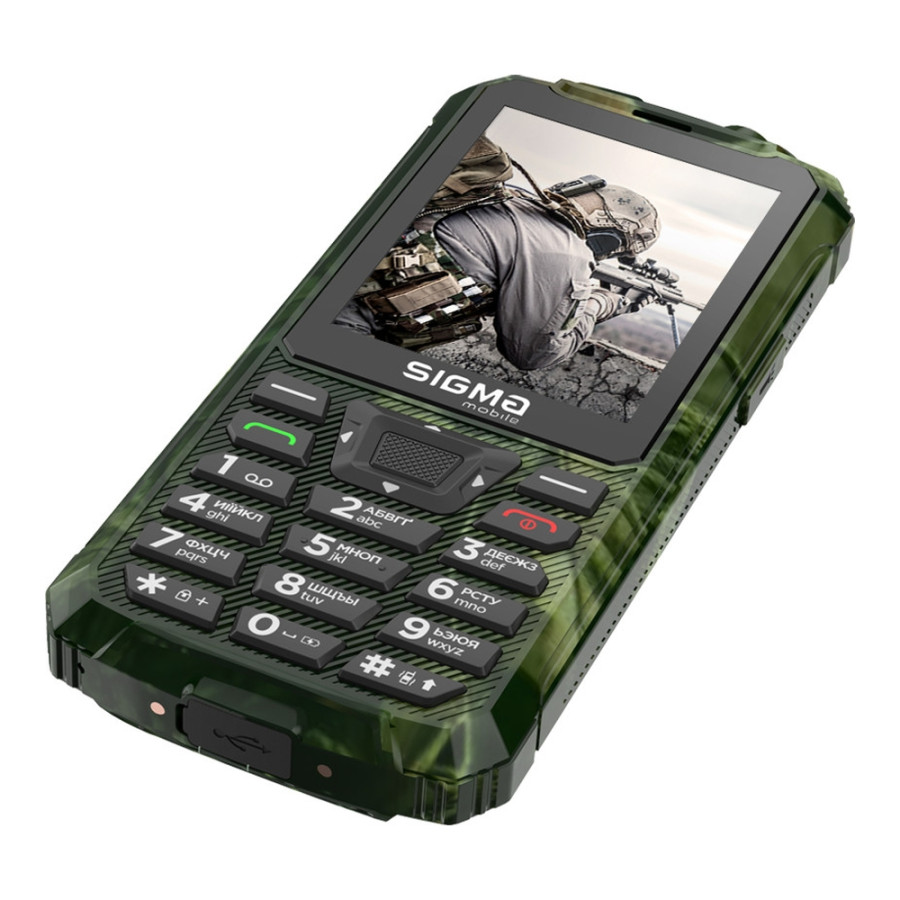 Sigma mobile X-treme PR68 TYPE-C khaki