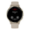 Garmin Venu 3S Soft Gold S. Steel Bezel w. French Gray Case and S. Band (010-02785-02)