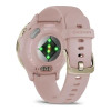 Garmin Venu 3S Soft Gold S. Steel Bezel w. Dust Rose Case and S. Band (010-02785-03)