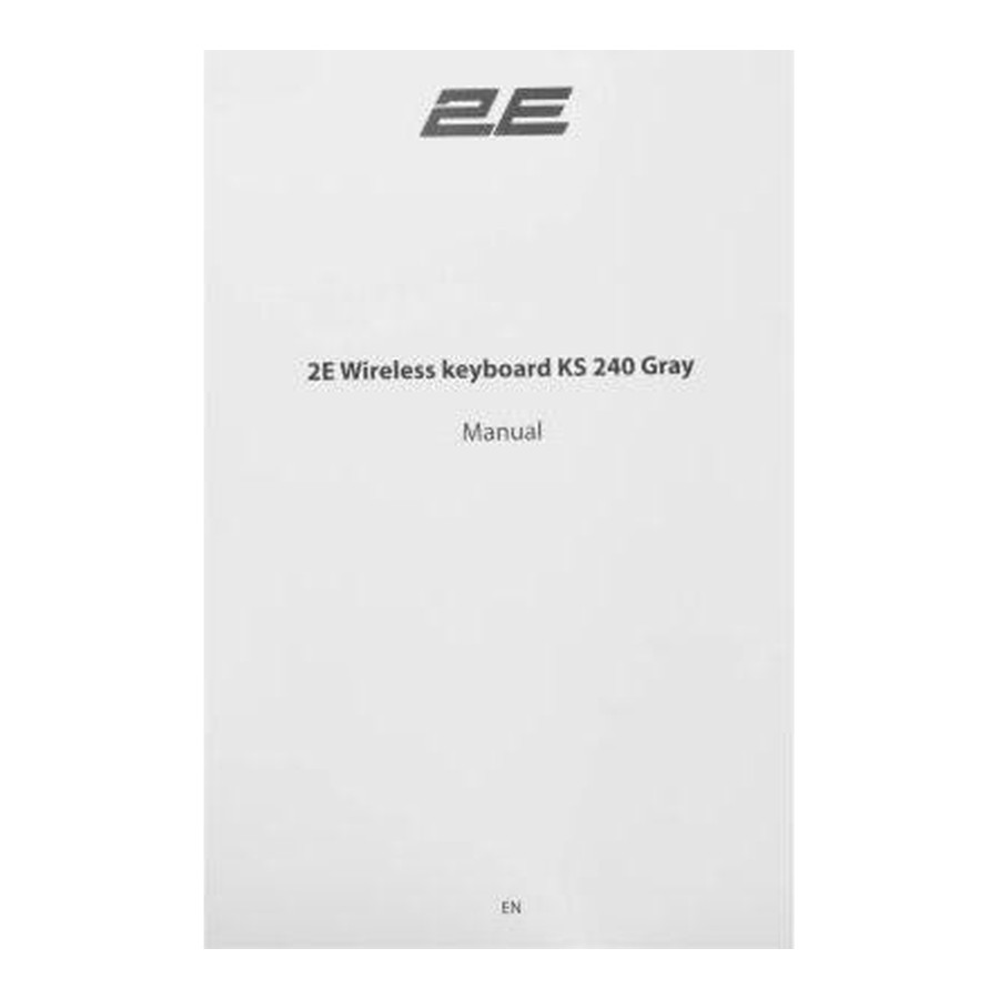 2E KS240 WL BT Gray UA/RU (2E-KS240WG)
