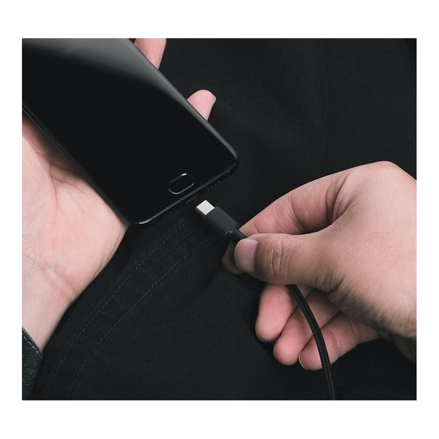 Xiaomi Mi Braided USB Type-C Cable 100cm Black (SJV4109GL)
