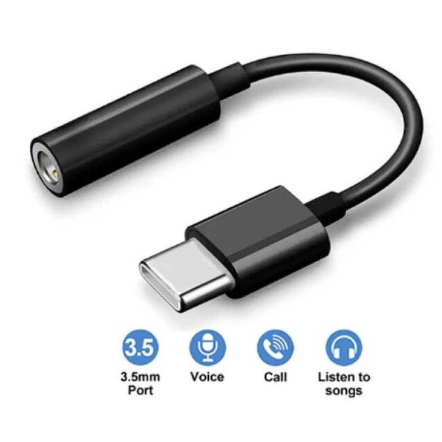 Samsung USB-C to 3.5mm Black (EE-UC10JUBRGRU) (High Copy)