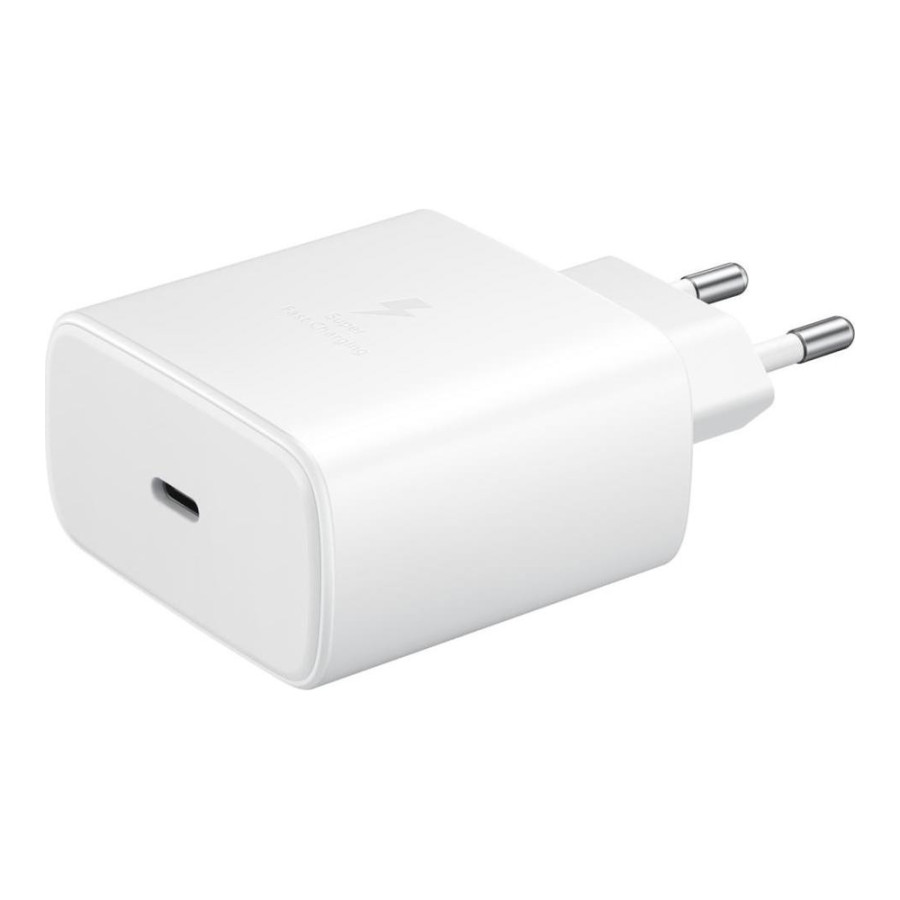 Samsung 45W Travel Adapter (with Type-C cable) White (EP-TA845XWE) (High Copy)