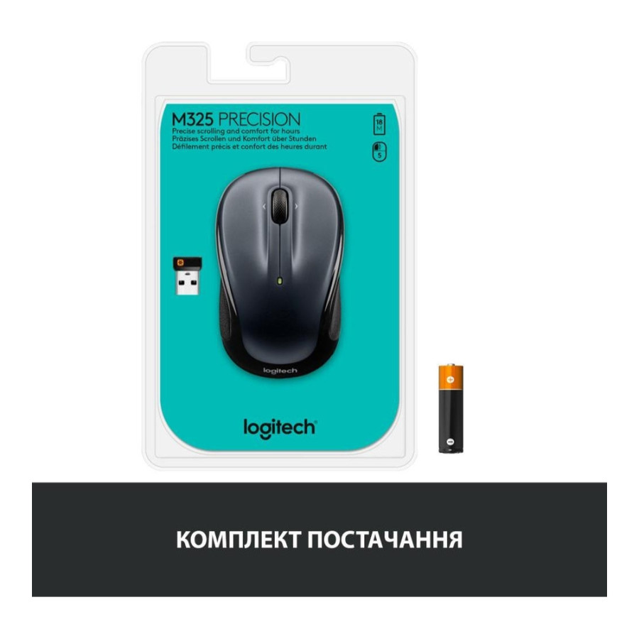 Logitech M325s Dark Silver (910-006812)