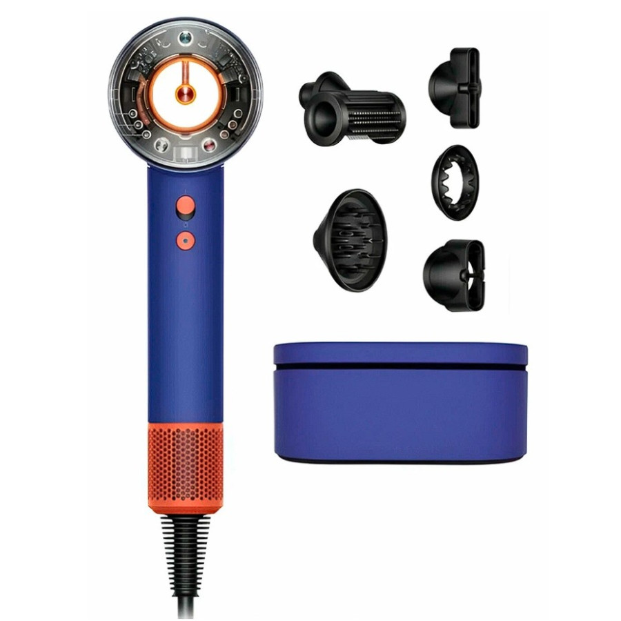 Dyson Supersonic HD16 Nural Vinca Blue/Topaz + Presentation case (515092-01, 515160-01)
