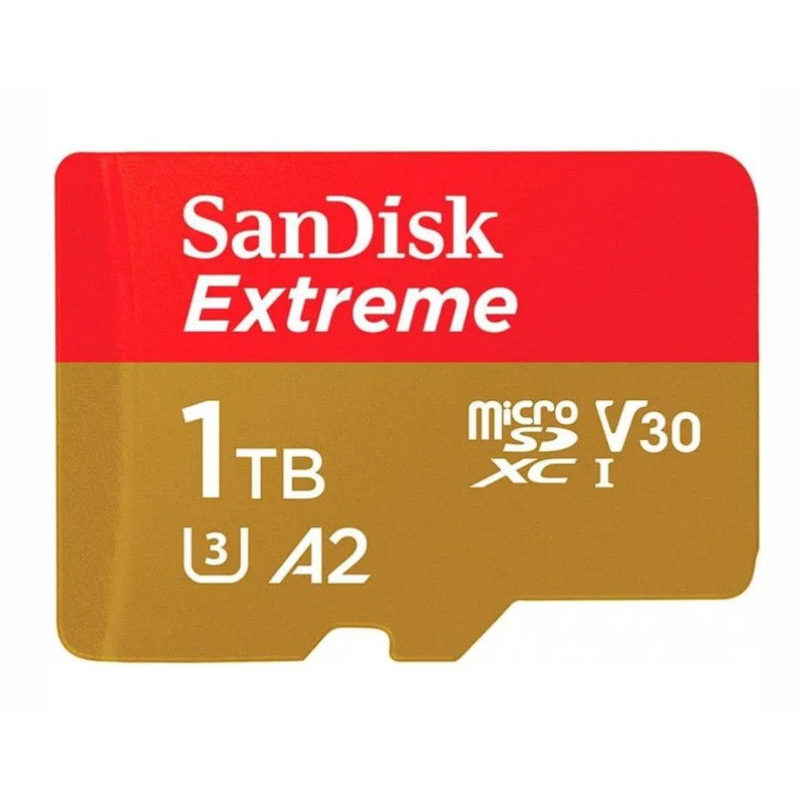 SanDisk 1 TB microSDXC UHS-I U3 V30 A2 Extreme (SDSQXAV-1T00-GN6MN)