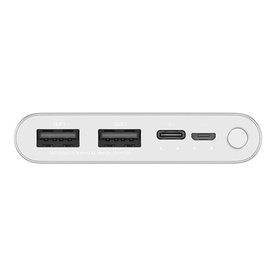 Xiaomi Mi Power bank 3 10000mAh Silver (PLM13ZM, VXN4259CN)