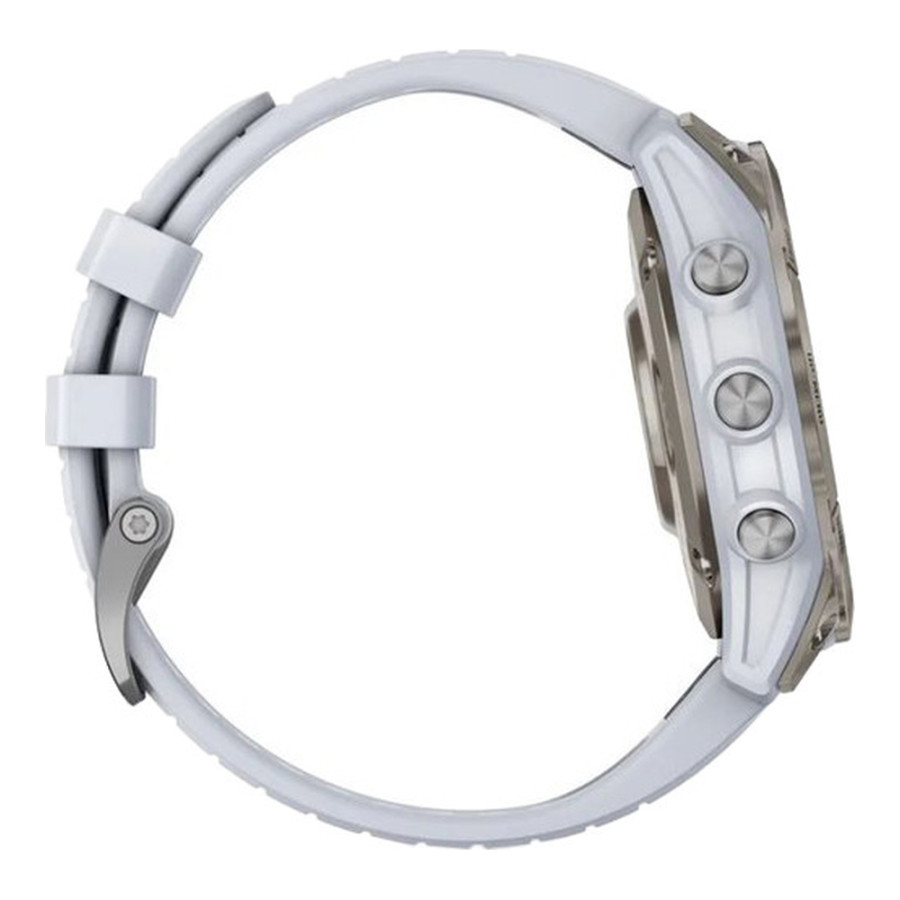Garmin Epix Pro Gen 2 Sapphire 47mm Titanium w. Whitestone Band (010-02803-20/21)