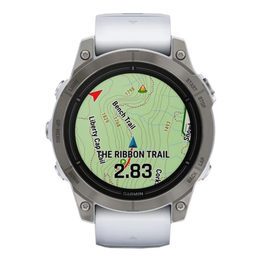 Garmin Epix Pro Gen 2 Sapphire 47mm Titanium w. Whitestone Band (010-02803-20/21)