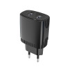 Aspor A811 Мережевий зарядний пристрій (2USB/2.4A)- чорний