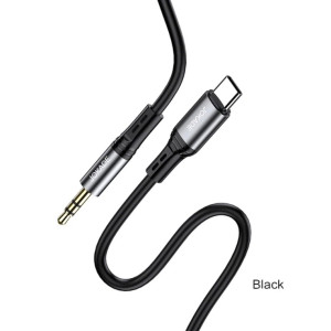 Jokade JA106 AUX кабель 3.5mm - Type-C -чорний