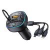 Jokade JH016 FM модулятор (трансмітер) (PD/100W/3in1) - чорний