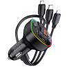 Jokade JH016 FM модулятор (трансмітер) (PD/100W/3in1) - чорний