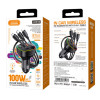 Jokade JH016 FM модулятор (трансмітер) (PD/100W/3in1) - чорний