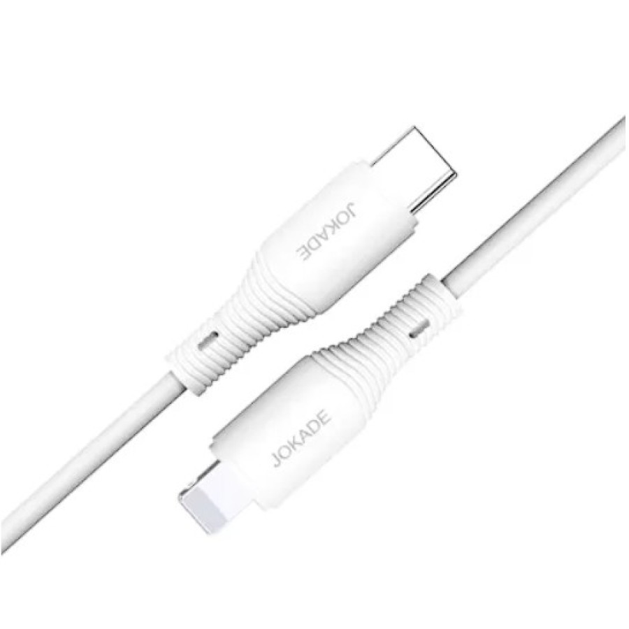 Jokade JA009 Кабель PD Type-C - Lightning 20W/1м -білий