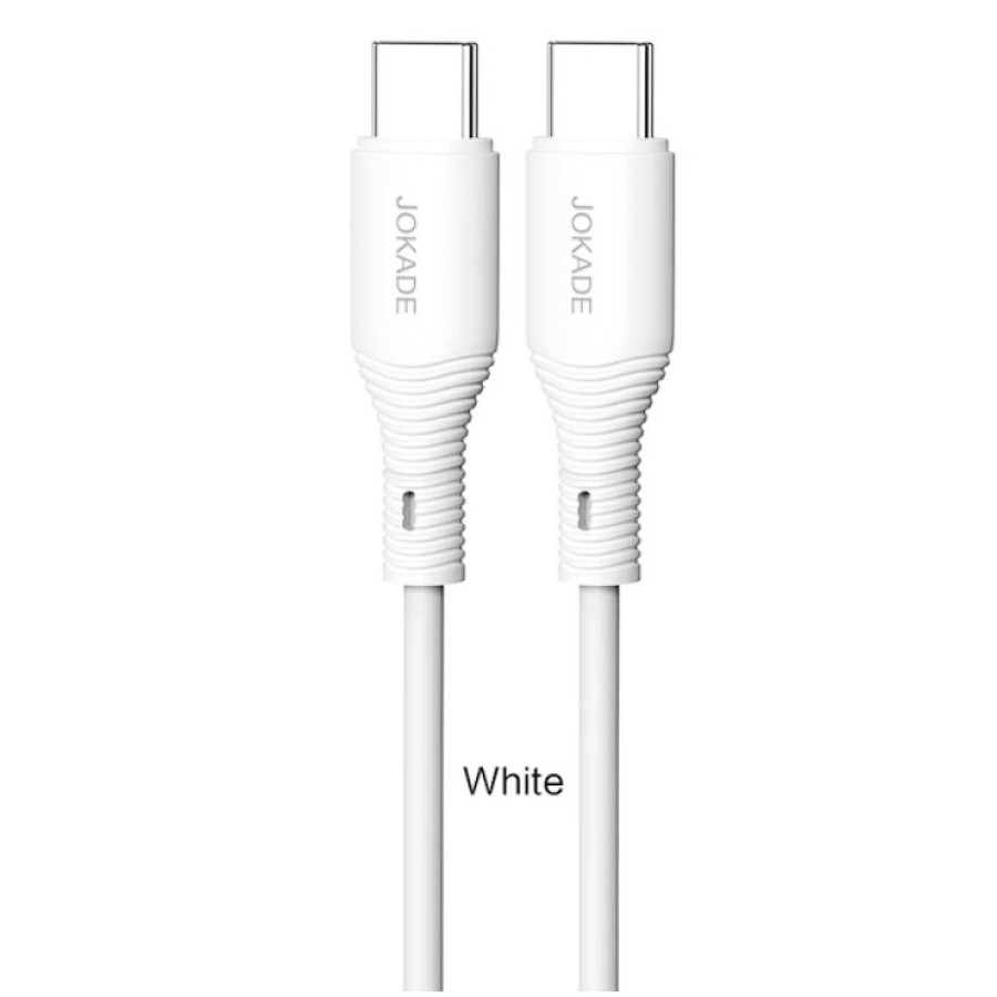Jokade JA009 Кабель PD Type-C - Type-C 100W/1м -білий
