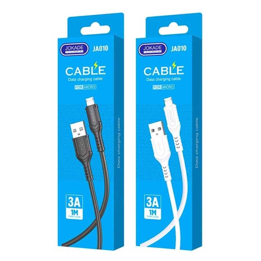 Jokade JA010 USB кабель Micro 3A/1м -білий