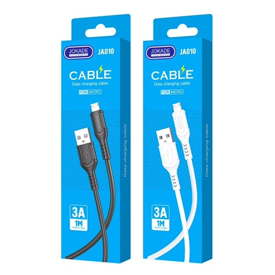 Jokade JA010 USB кабель Micro 3A/1м -чорний