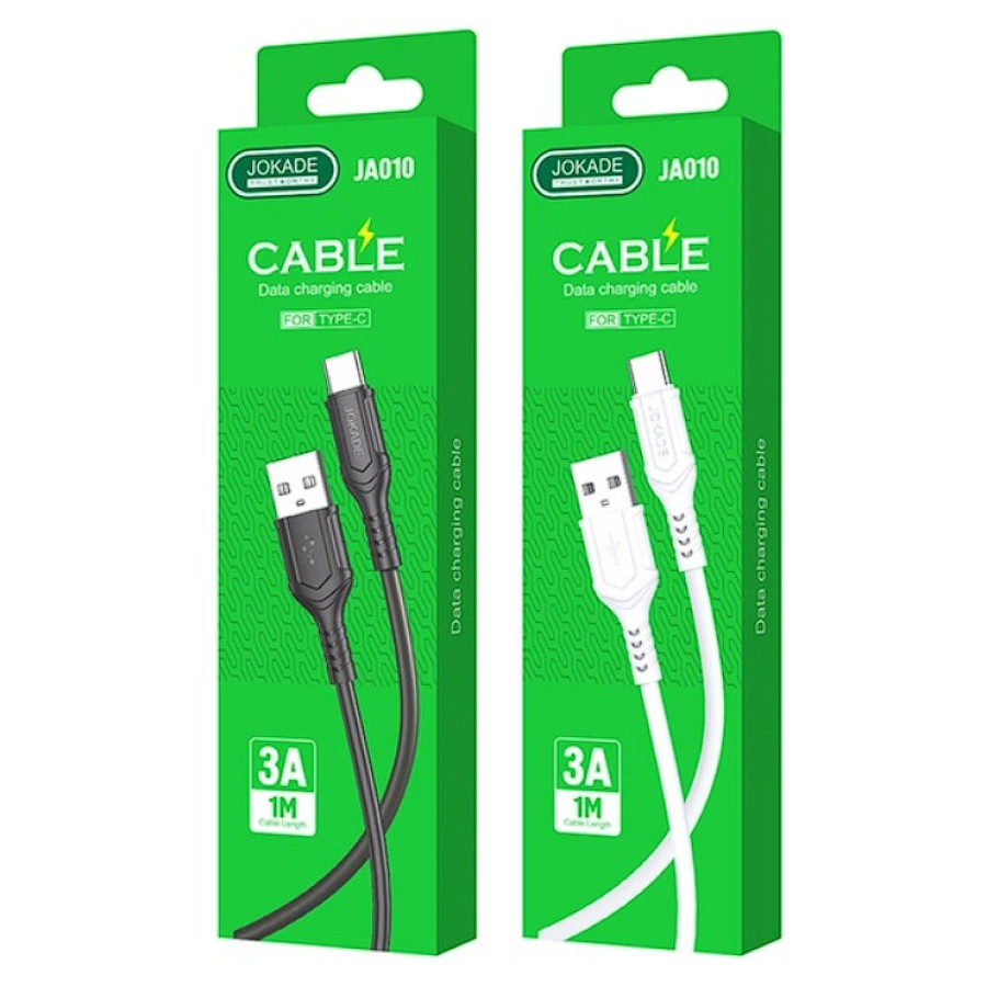 Jokade JA010 USB кабель Type-C 3A/1м -білий