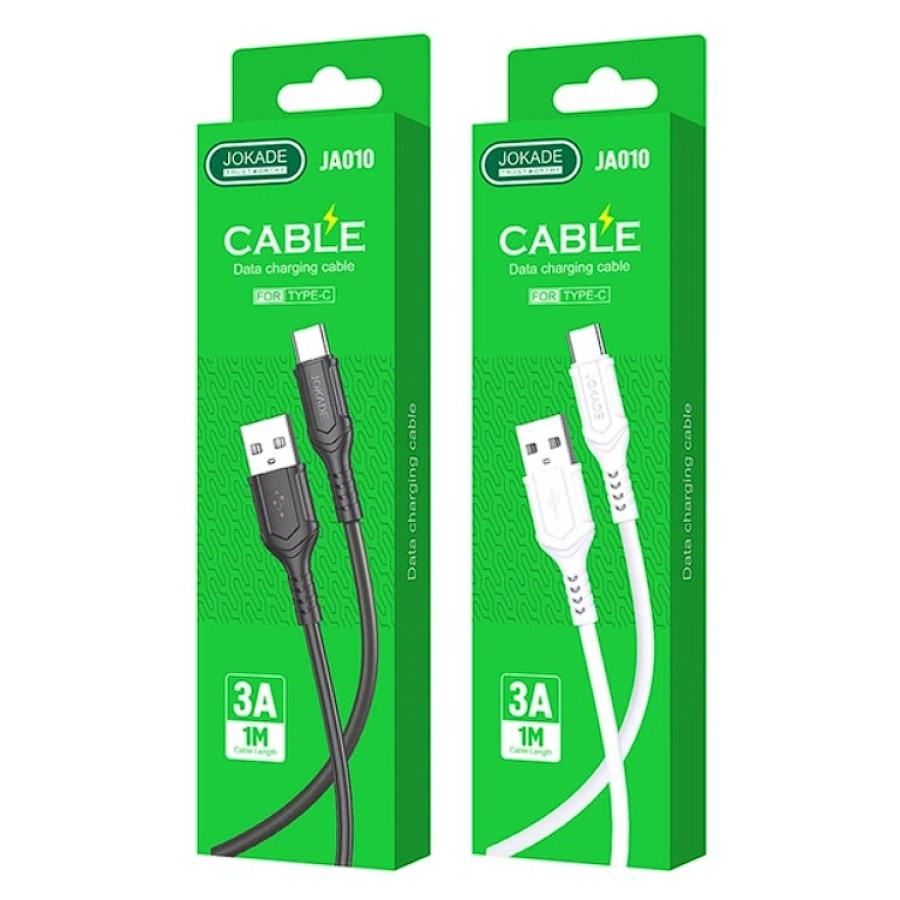 Jokade JA010 USB кабель Type-C 3A/1м -чорний