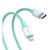 Jokade JA014 Кабель PD Type-C - Lightning 20W/1м -зелений